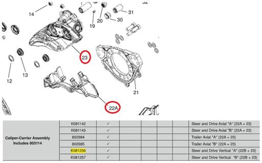 Bendix - BENK081256 - K081256