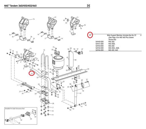 Hendrickson - HEN056946-000 - 056946-000