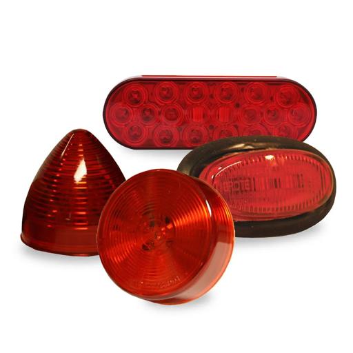 Clearance Marker Lights & Stop, Red