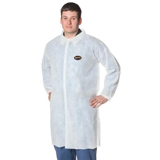 Blouse de laboratoire jetable