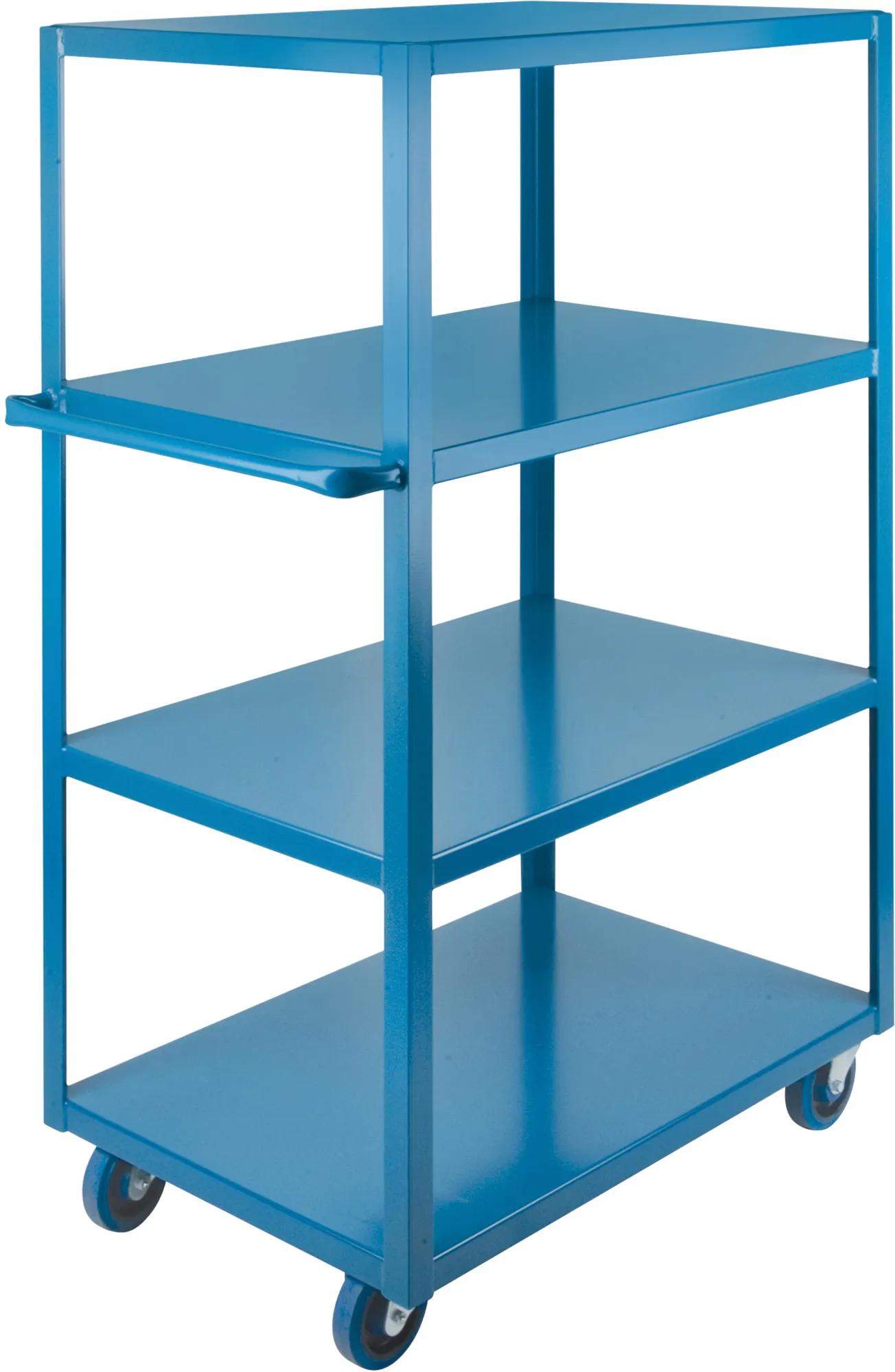 SCN MB469 | Heavy-Duty Shelf Cart, 4 Tiers, 24