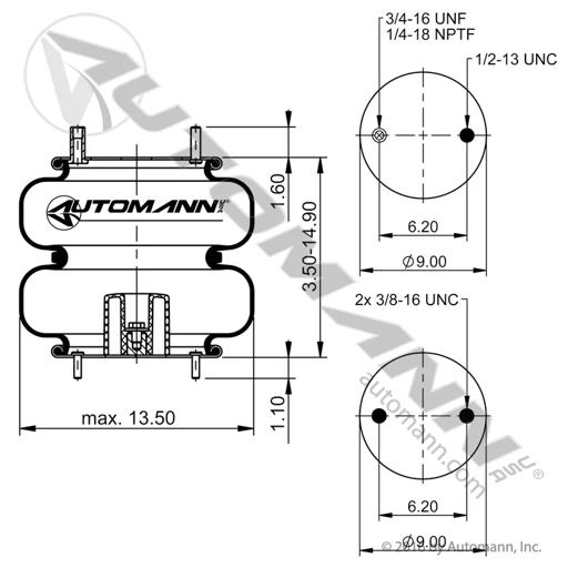 Automann - MZHABSP2B22RB-7555 - ABSP2B22RB-7555
