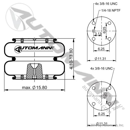 Automann - MZHABSP2B34RB-6801 - ABSP2B34RB-6801