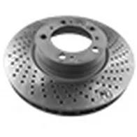 Sebro Brake Disc, Front Right | 99635140601 | GermanParts.ca