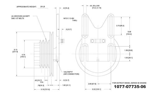 Kit Masters - KMR1077-07735-06 - 1077-07735-06