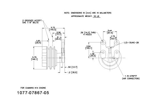 Kit Masters - KMR1077-07867-05 - 1077-07867-05