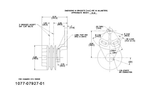 Kit Masters - KMR1077-07927-01 - 1077-07927-01