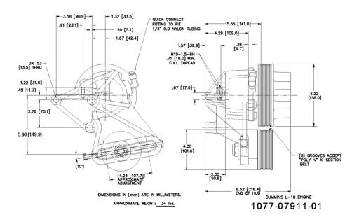 Kit Masters - KMR1077-07911-01 - 1077-07911-01