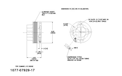 Kit Masters - KMR1077-07929-17 - 1077-07929-17