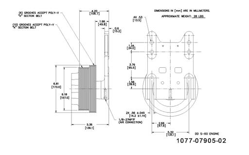 Kit Masters - KMR1077-07905-02 - 1077-07905-02