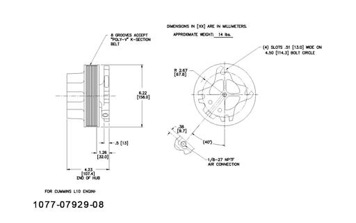 Kit Masters - KMR1077-07929-08 - 1077-07929-08
