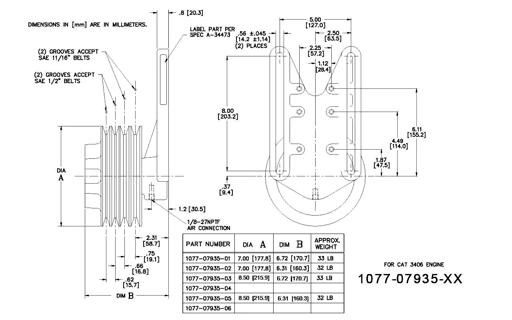 Kit Masters - KMR1077-07935-01 - 1077-07935-01