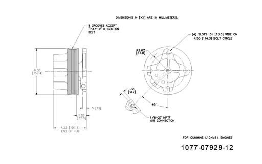 Kit Masters - KMR1077-07929-12 - 1077-07929-12