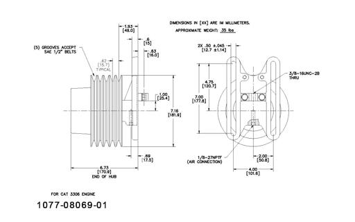Kit Masters - KMR1077-08069-01 - 1077-08069-01
