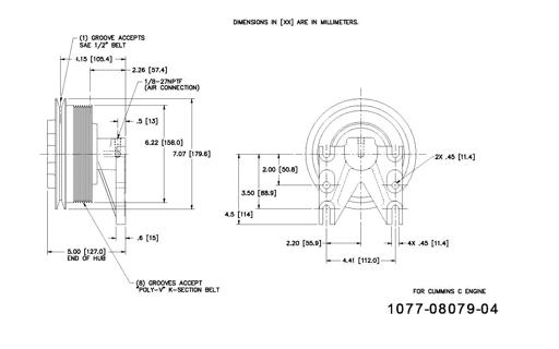 Kit Masters - KMR1077-08079-04 - 1077-08079-04