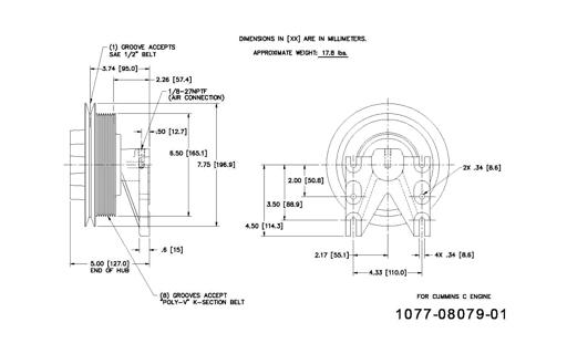 Kit Masters - KMR1077-08079-01 - 1077-08079-01