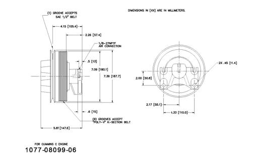 Kit Masters - KMR1077-08099-06 - 1077-08099-06