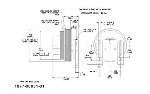 Kit Masters - KMR1077-08031-01 - 1077-08031-01