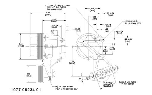 Kit Masters - KMR1077-08234-01 - 1077-08234-01