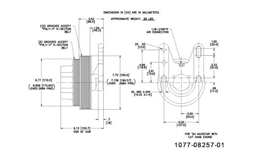 Kit Masters - KMR1077-08257-01 - 1077-08257-01
