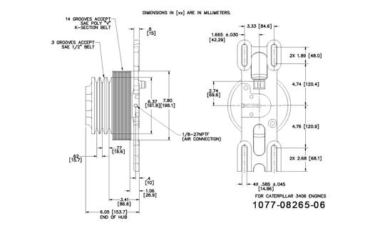 Kit Masters - KMR1077-08265-06 - 1077-08265-06