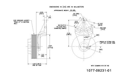 Kit Masters - KMR1077-08231-01 - 1077-08231-01