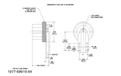 Kit Masters - KMR1077-09015-04 - 1077-09015-04