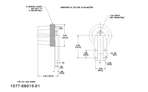 Kit Masters - KMR1077-09015-01 - 1077-09015-01
