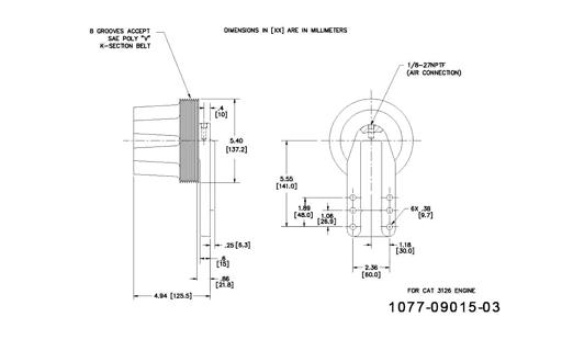 Kit Masters - KMR1077-09015-03 - 1077-09015-03