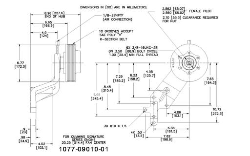 Kit Masters - KMR1077-09010-01 - 1077-09010-01
