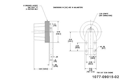 Kit Masters - KMR1077-09015-02 - 1077-09015-02