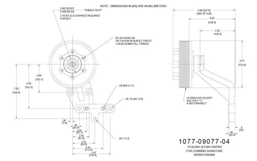 Kit Masters - KMR1077-09077-04 - 1077-09077-04