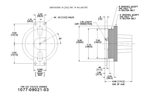 Kit Masters - KMR1077-09021-03 - 1077-09021-03