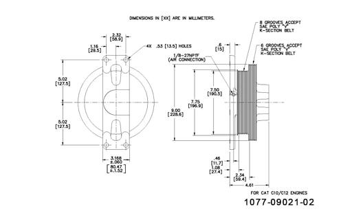 Kit Masters - KMR1077-09021-02 - 1077-09021-02