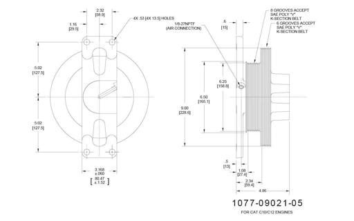 Kit Masters - KMR1077-09021-05 - 1077-09021-05