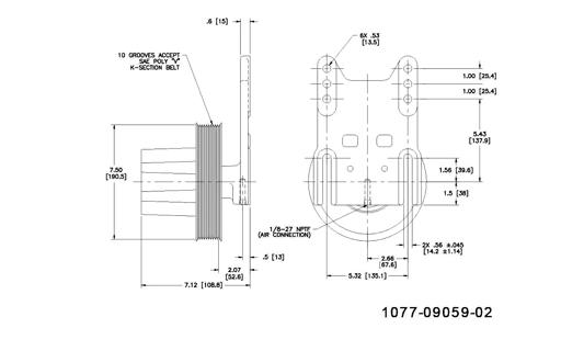 Kit Masters - KMR1077-09059-02 - 1077-09059-02