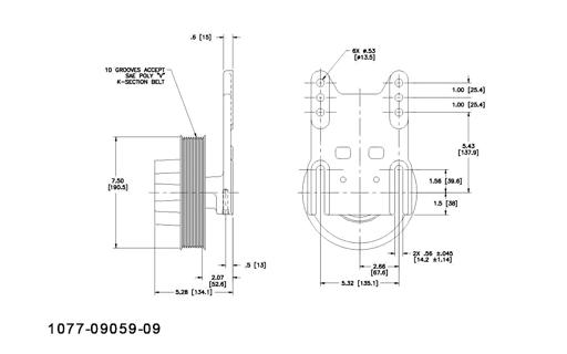 Kit Masters - KMR1077-09059-09 - 1077-09059-09