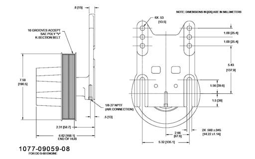 Kit Masters - KMR1077-09059-08 - 1077-09059-08