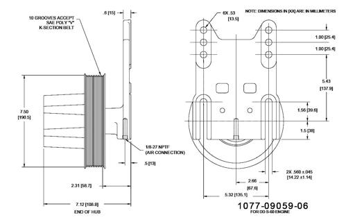 Kit Masters - KMR1077-09059-06 - 1077-09059-06