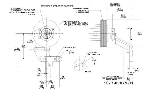 Kit Masters - KMR1077-09075-01 - 1077-09075-01