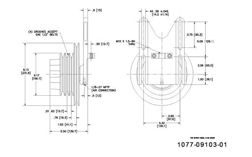 Kit Masters - KMR1077-09103-01 - 1077-09103-01