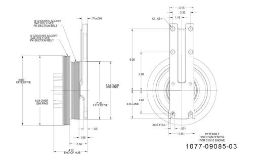 Kit Masters - KMR1077-09085-03 - 1077-09085-03