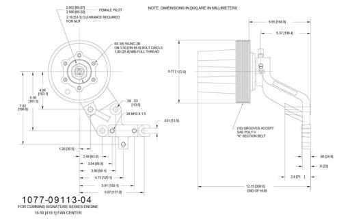 Kit Masters - KMR1077-09113-04 - 1077-09113-04