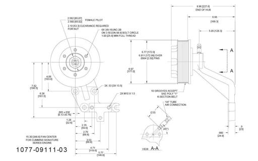 Kit Masters - KMR1077-09111-03 - 1077-09111-03