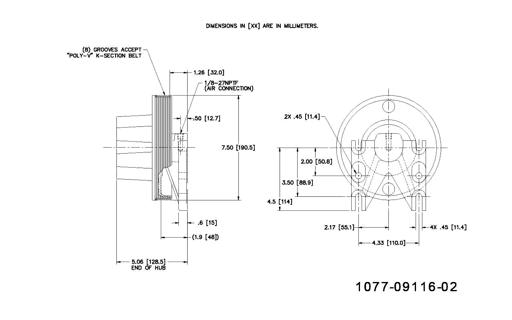 Kit Masters - KMR1077-09116-02 - 1077-09116-02