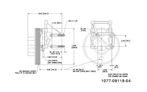 Kit Masters - KMR1077-09118-04 - 1077-09118-04