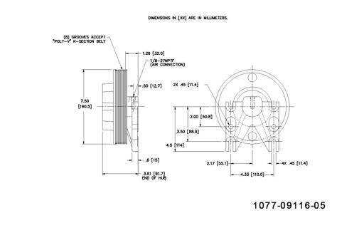 Kit Masters - KMR1077-09116-05 - 1077-09116-05