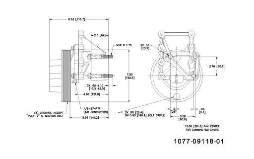 Kit Masters - KMR1077-09118-01 - 1077-09118-01