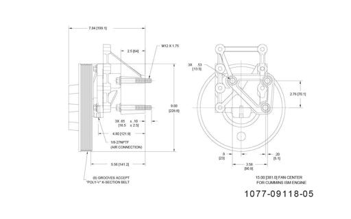 Kit Masters - KMR1077-09118-05 - 1077-09118-05