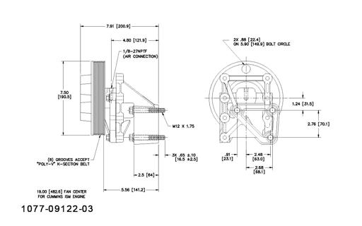 Kit Masters - KMR1077-09122-03 - 1077-09122-03